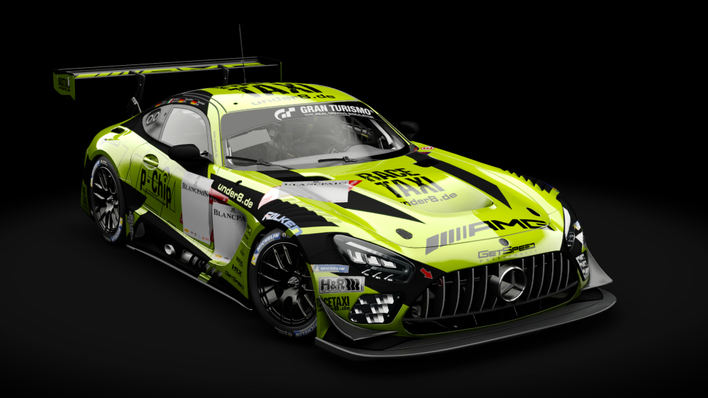 AMG GT3 EVO, skin N24h_Getspeed_#9