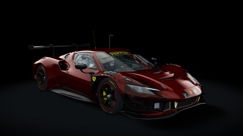 EW GT3 - FERRARI 296, skin #88 Hsrltb HSM GT3 America