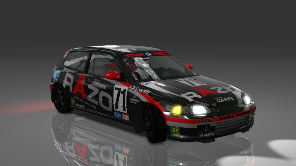 Honda Civic SiR-II GRA, skin razo_71