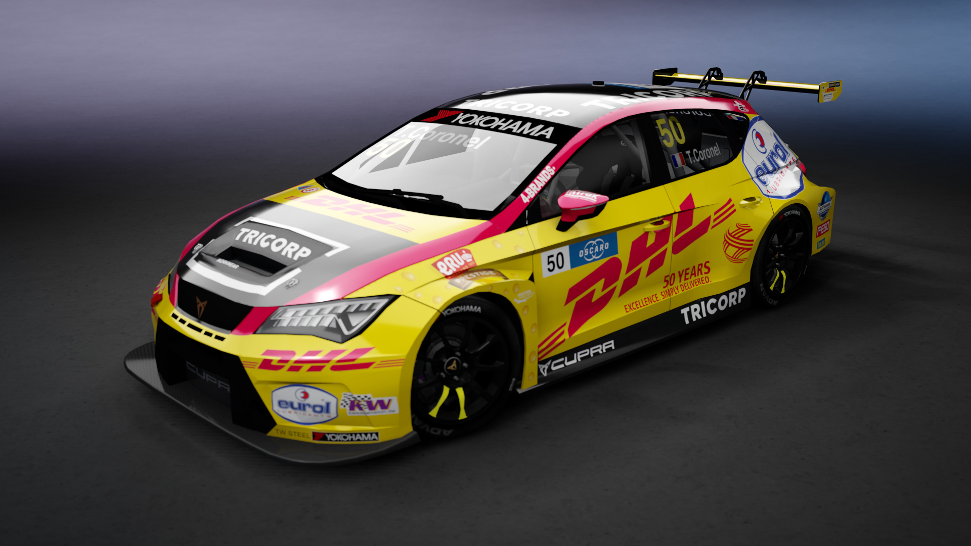 Cupra Leon TCR '19, skin coronel_50