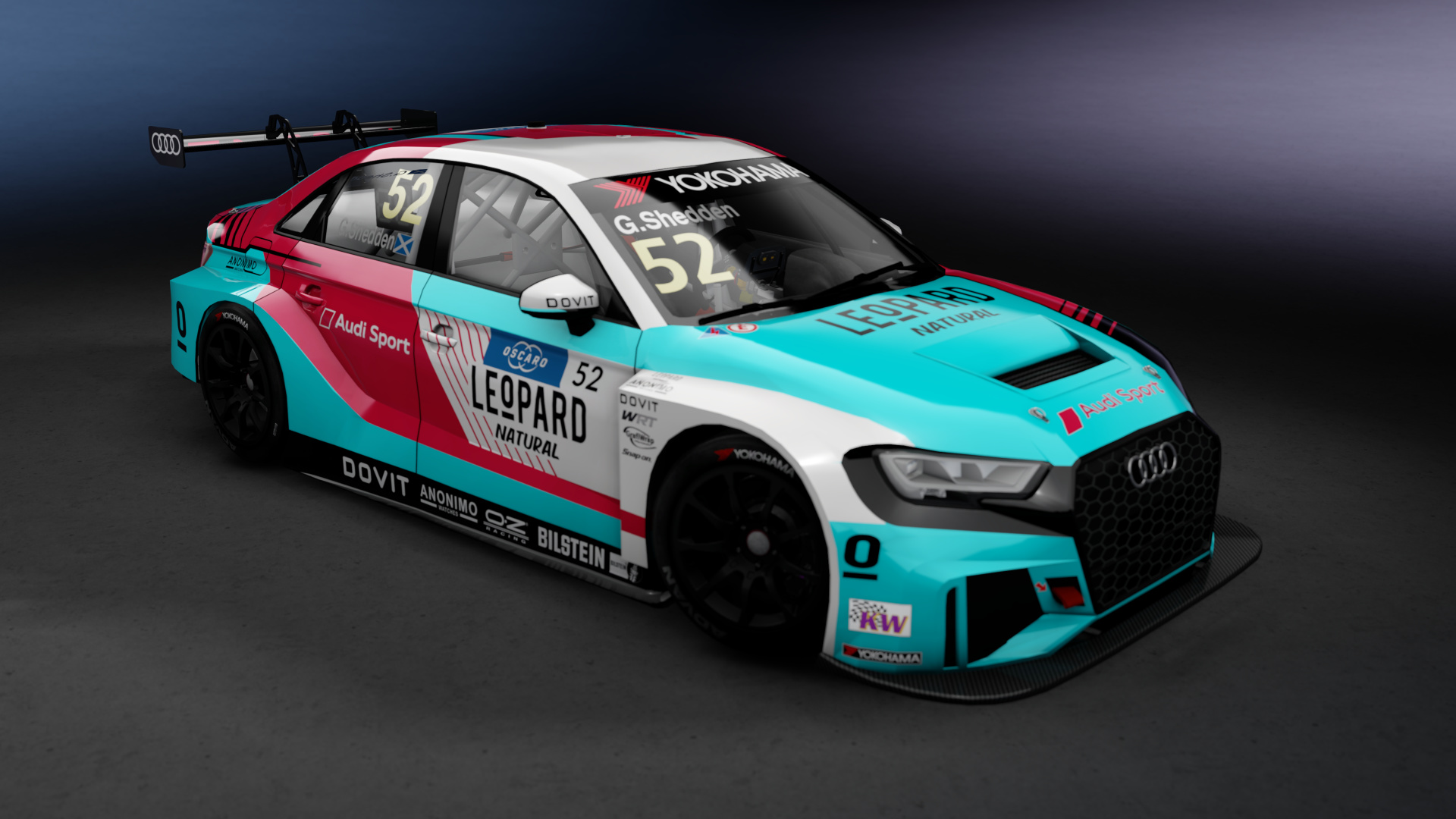 Audi RS3 TCR '19, skin 52_G_Shedden_2019