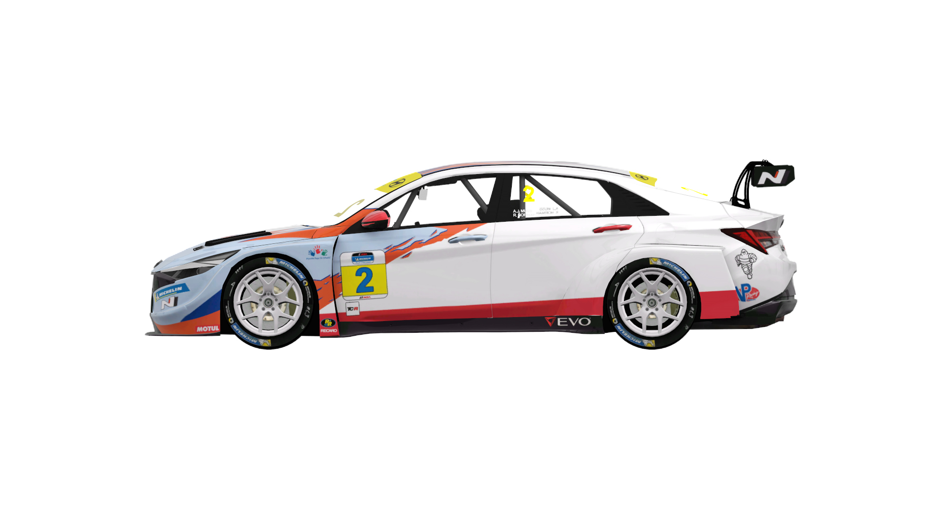 Hyundai Elantra N TCR (IMSA), skin 2022_Bryan_Herta_Autosport_2