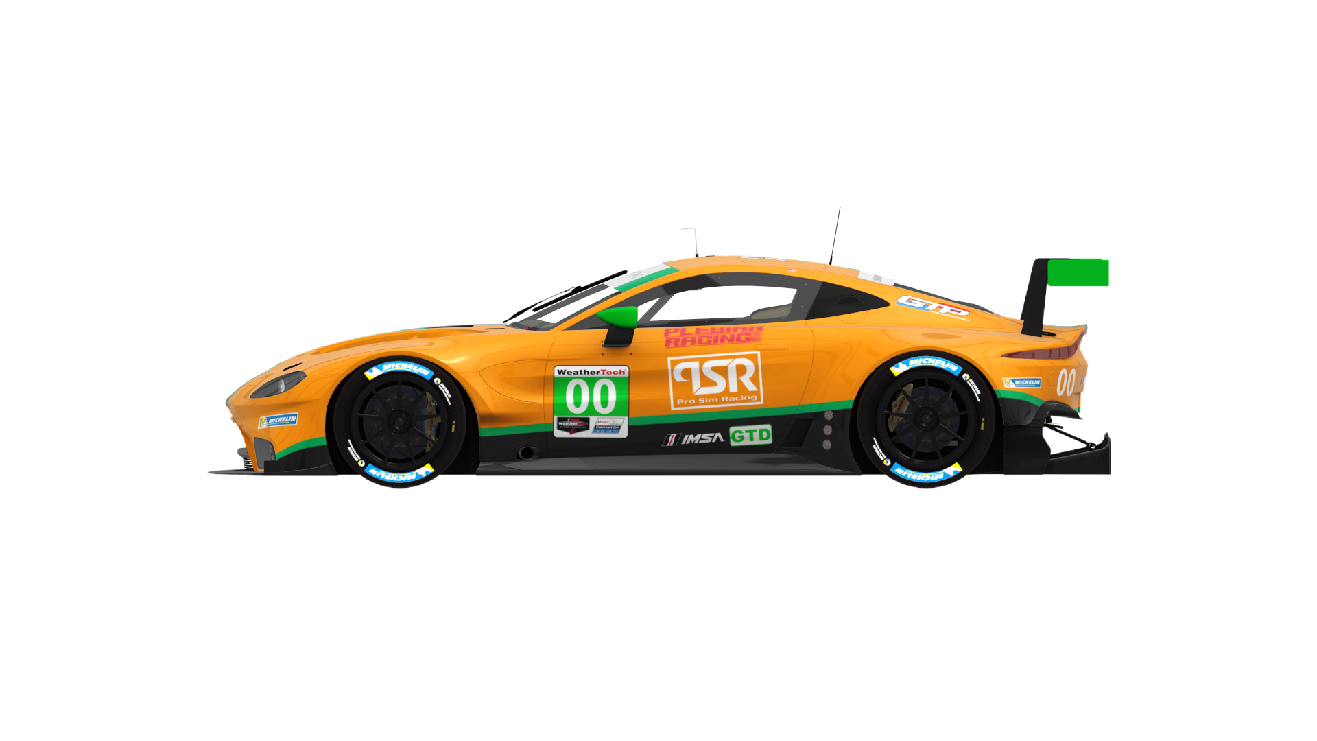 Aston Martin AMR V8 Vantage GT3 2022 GTD, skin IMSA_CHALLENGE_PSR_GTP_03