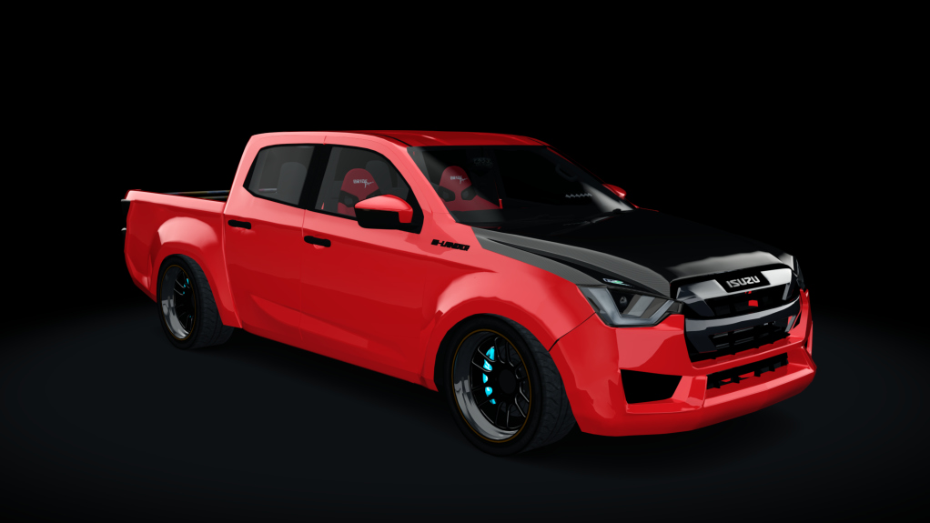 Isuzu 2020, skin Red