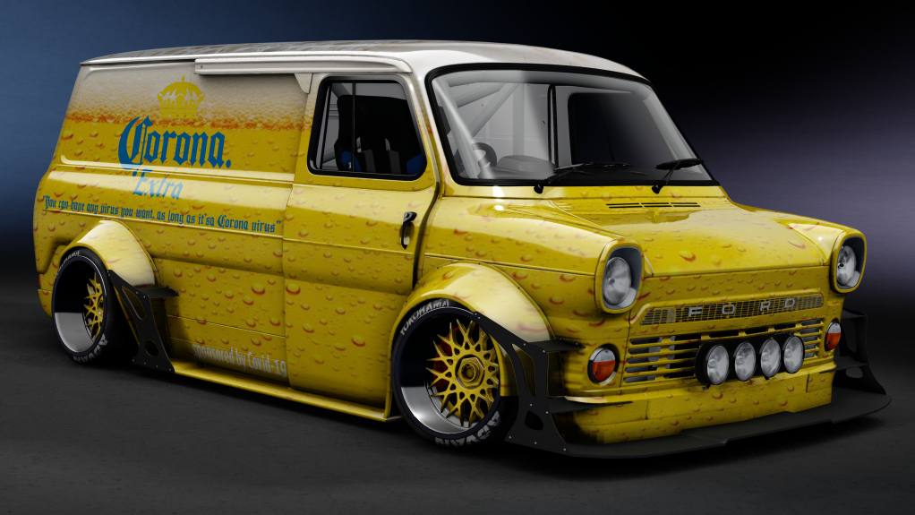 ACMC Ford Transit 1969 Supervan, skin Corona_Extra