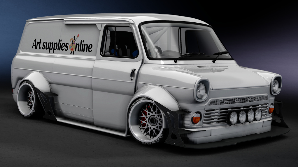 ACMC Ford Transit 1969 Supervan, skin White