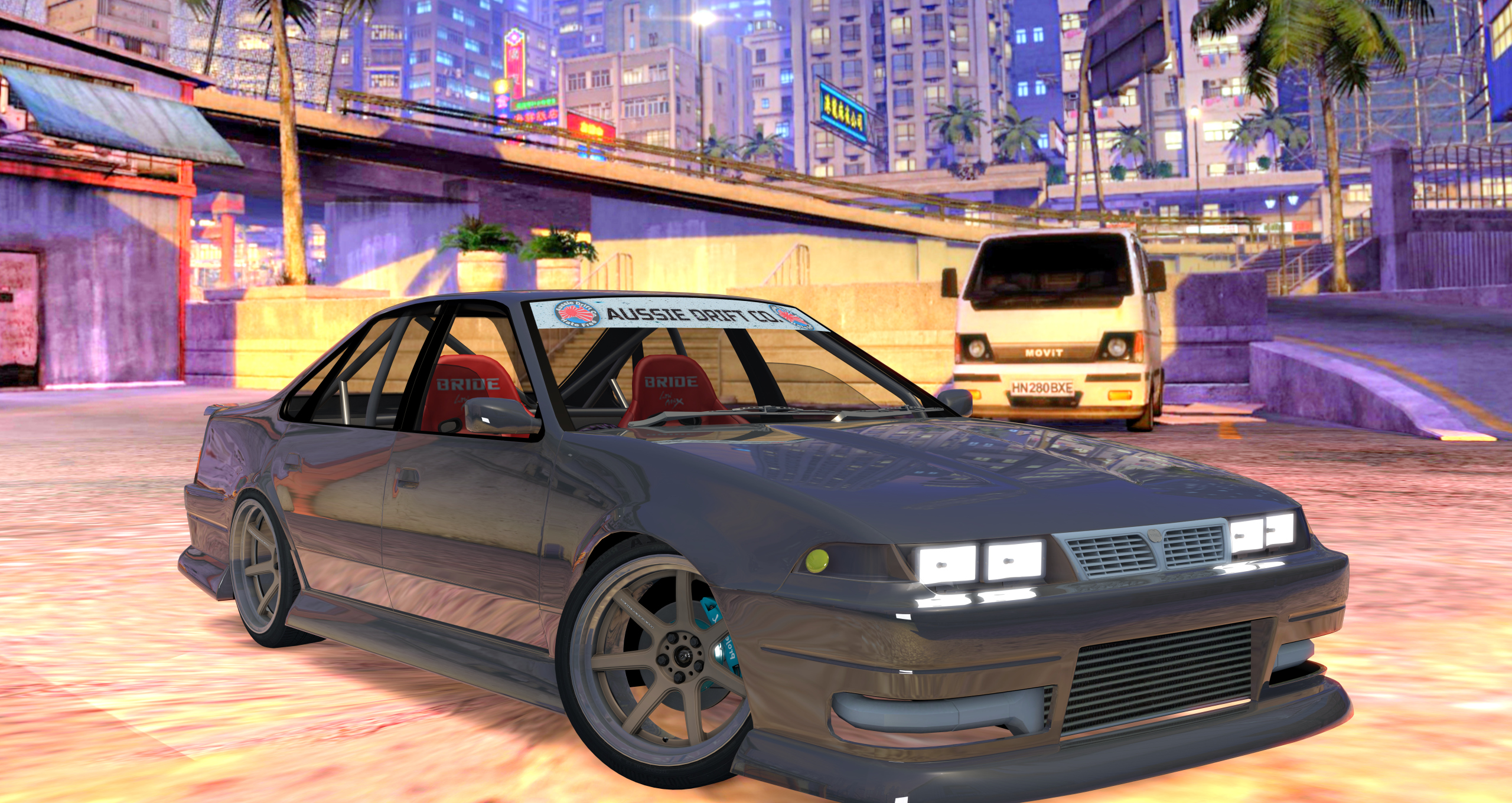 ADC Nissan Cefiro A31 Comp, skin Grey