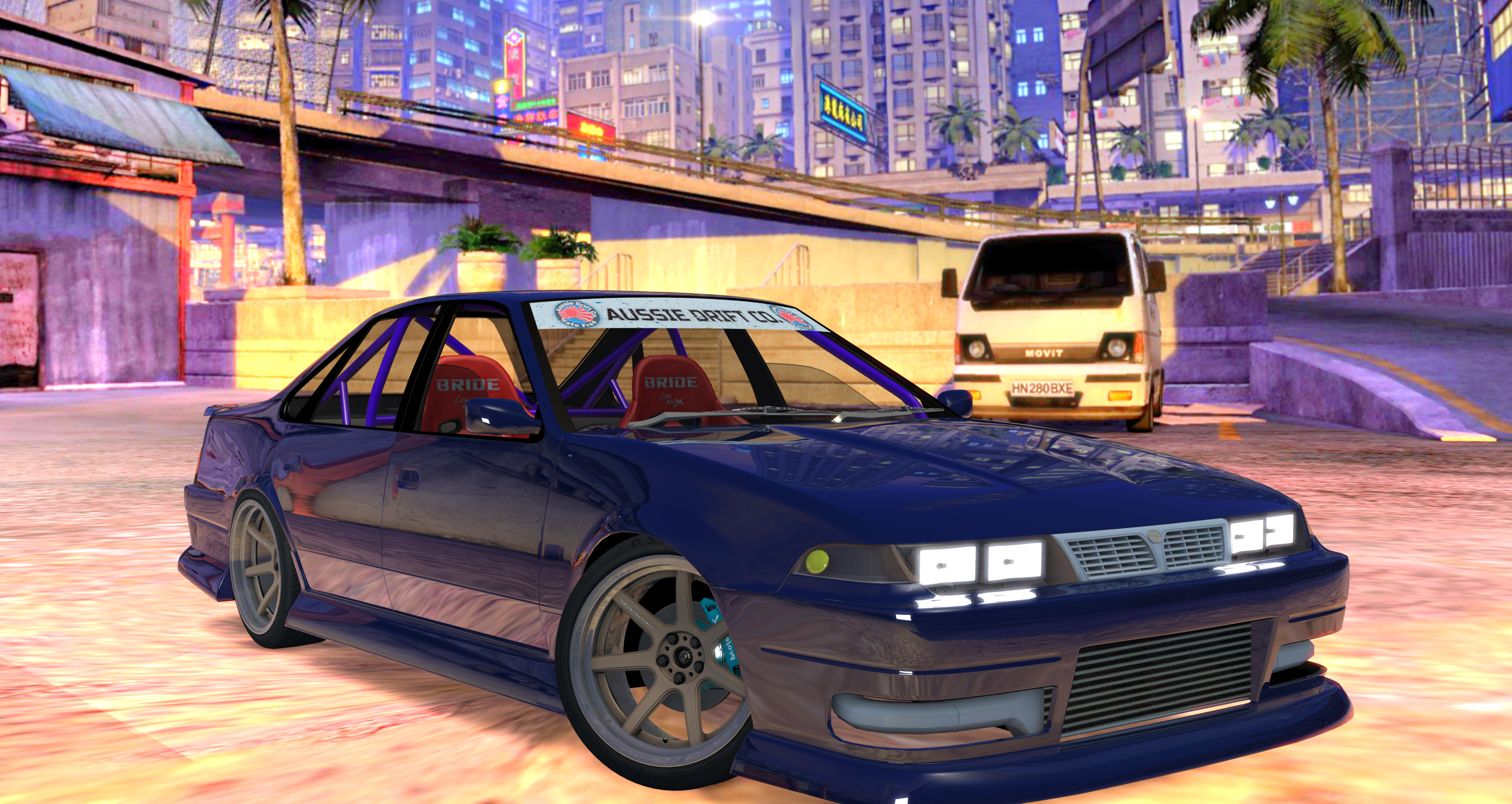 ADC Nissan Cefiro A31 Comp, skin MidnightPurple