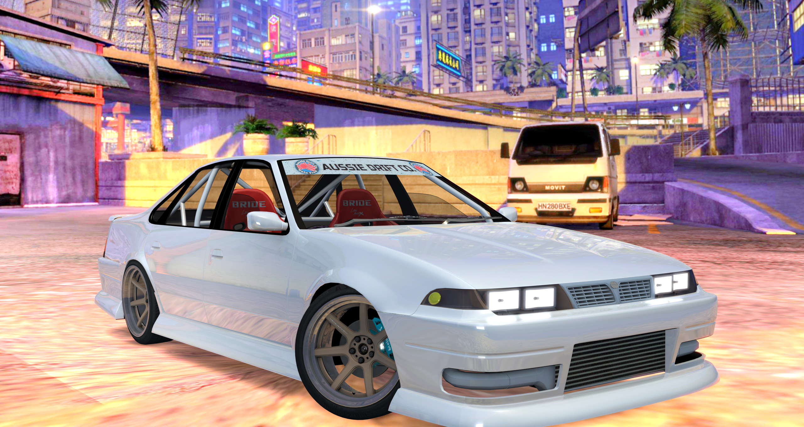 ADC Nissan Cefiro A31 Comp, skin White
