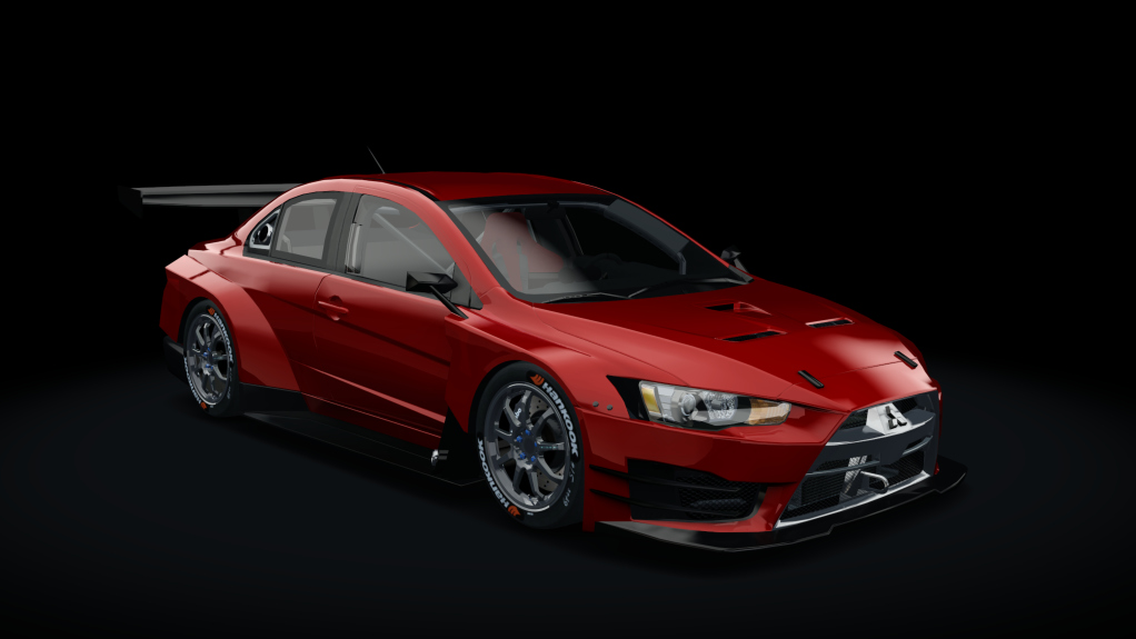 Mitsubishi Lancer EVO X Time Attack, skin 04