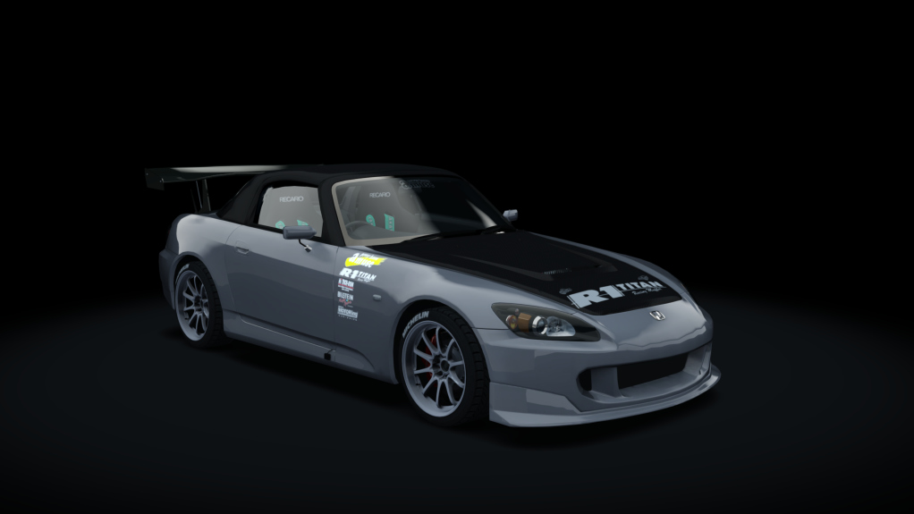 Amuse S2000 R1, skin 10_silver_stone_metallic