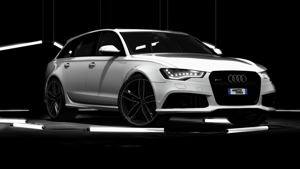 TGN Audi RS6 Avant Performance, skin glacier_white
