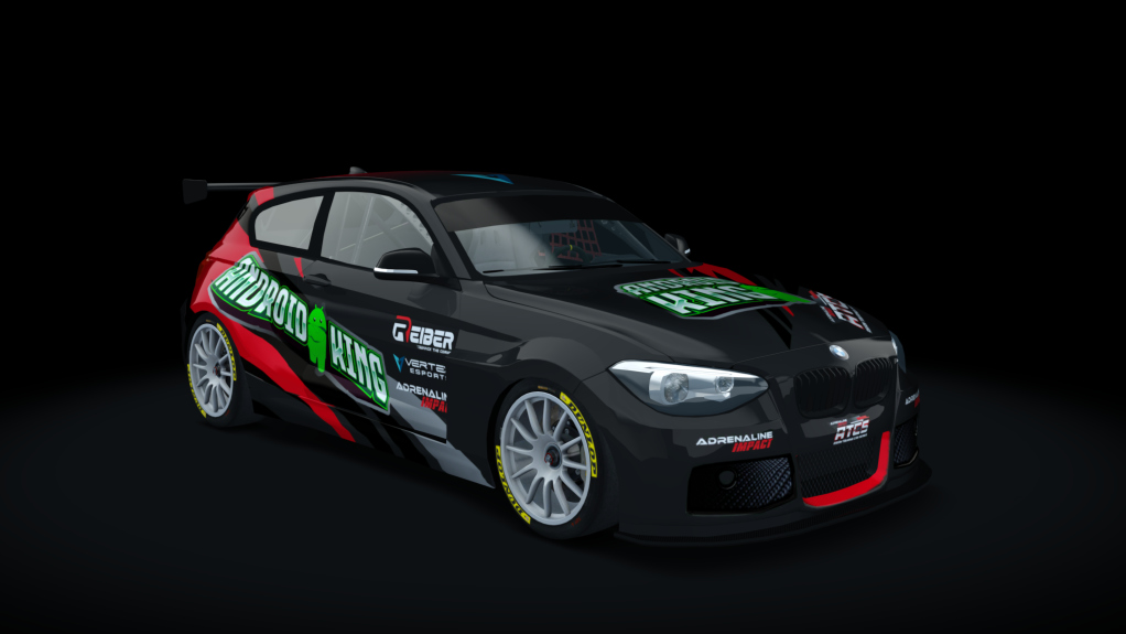 BMW 125i M Sport, skin AK Black