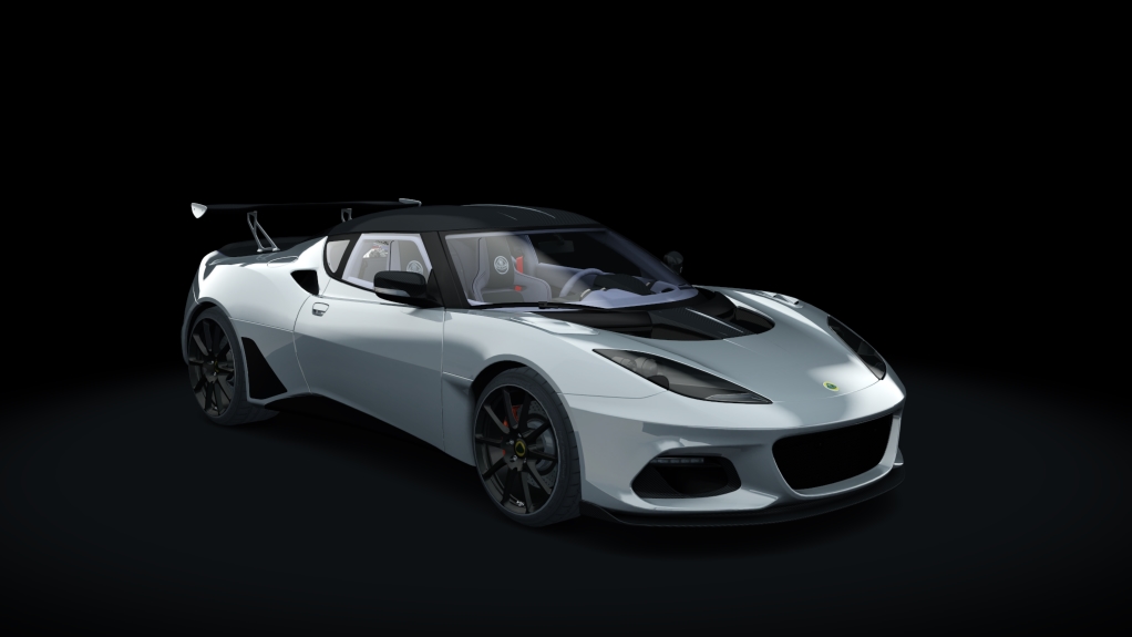Lotus Evora GT430, skin white
