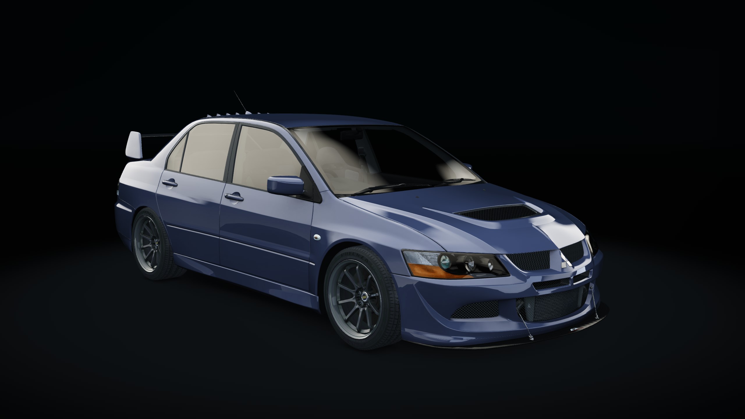 Drag Factory Mitsubishi Lancer Evolution VIII, skin 02_med_purple_mica