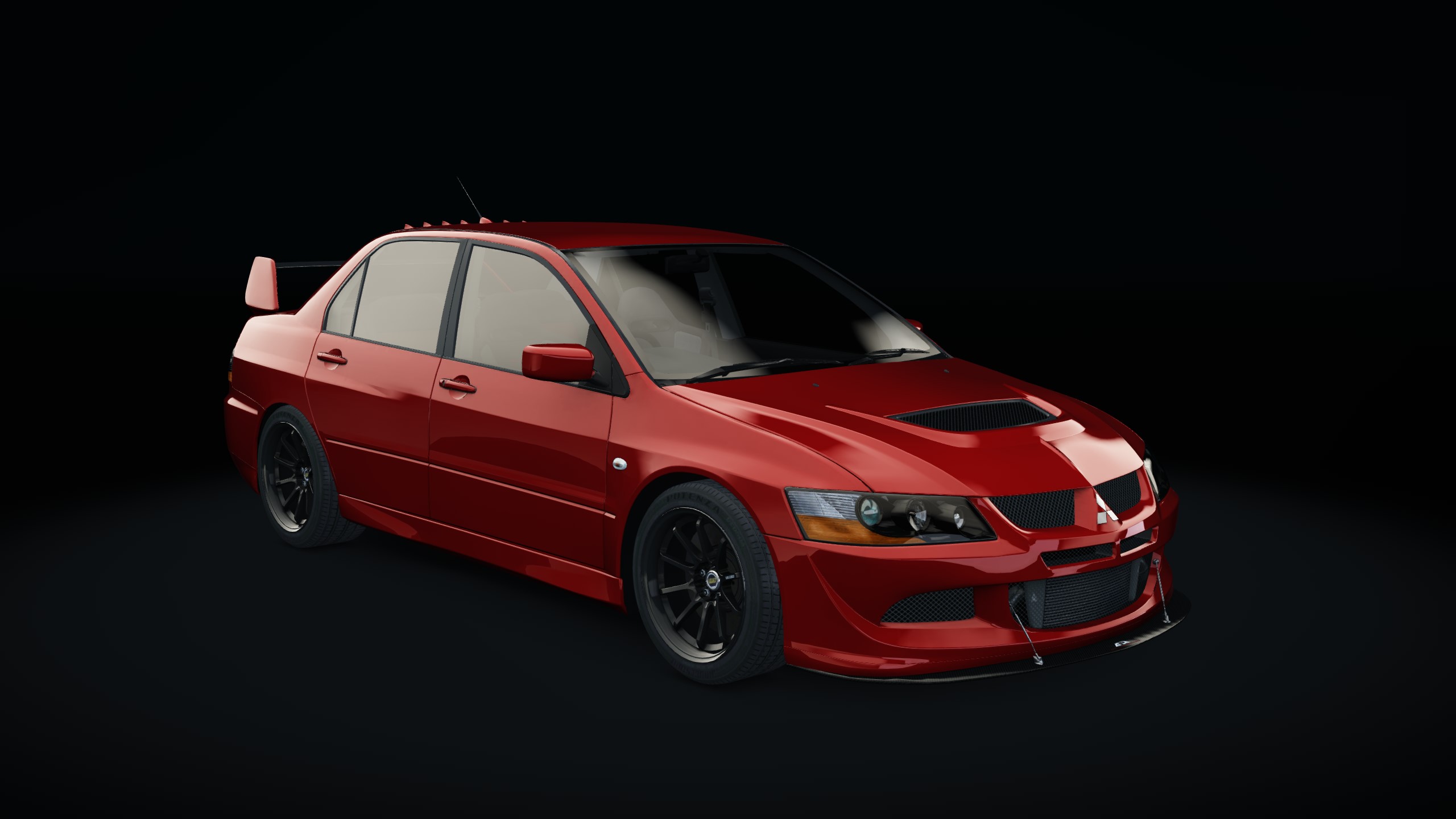 Drag Factory Mitsubishi Lancer Evolution VIII, skin 03_palma_red