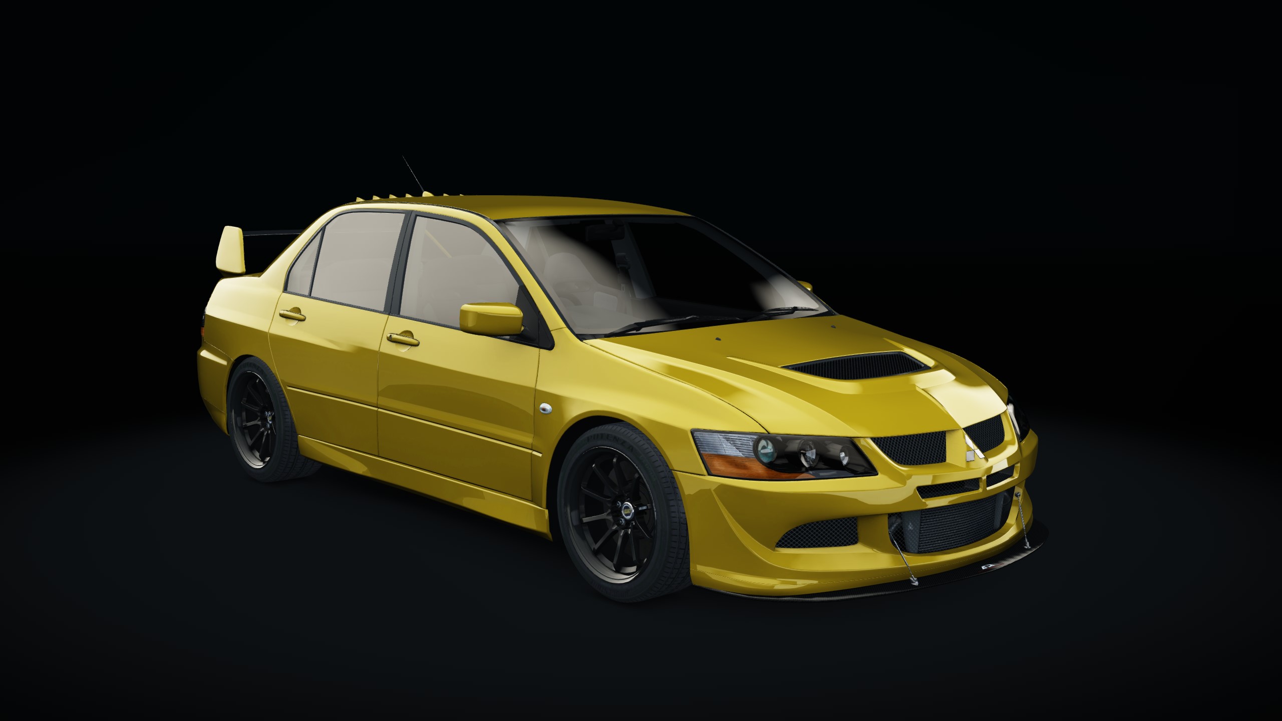 Drag Factory Mitsubishi Lancer Evolution VIII, skin 05_dandelion_yellow