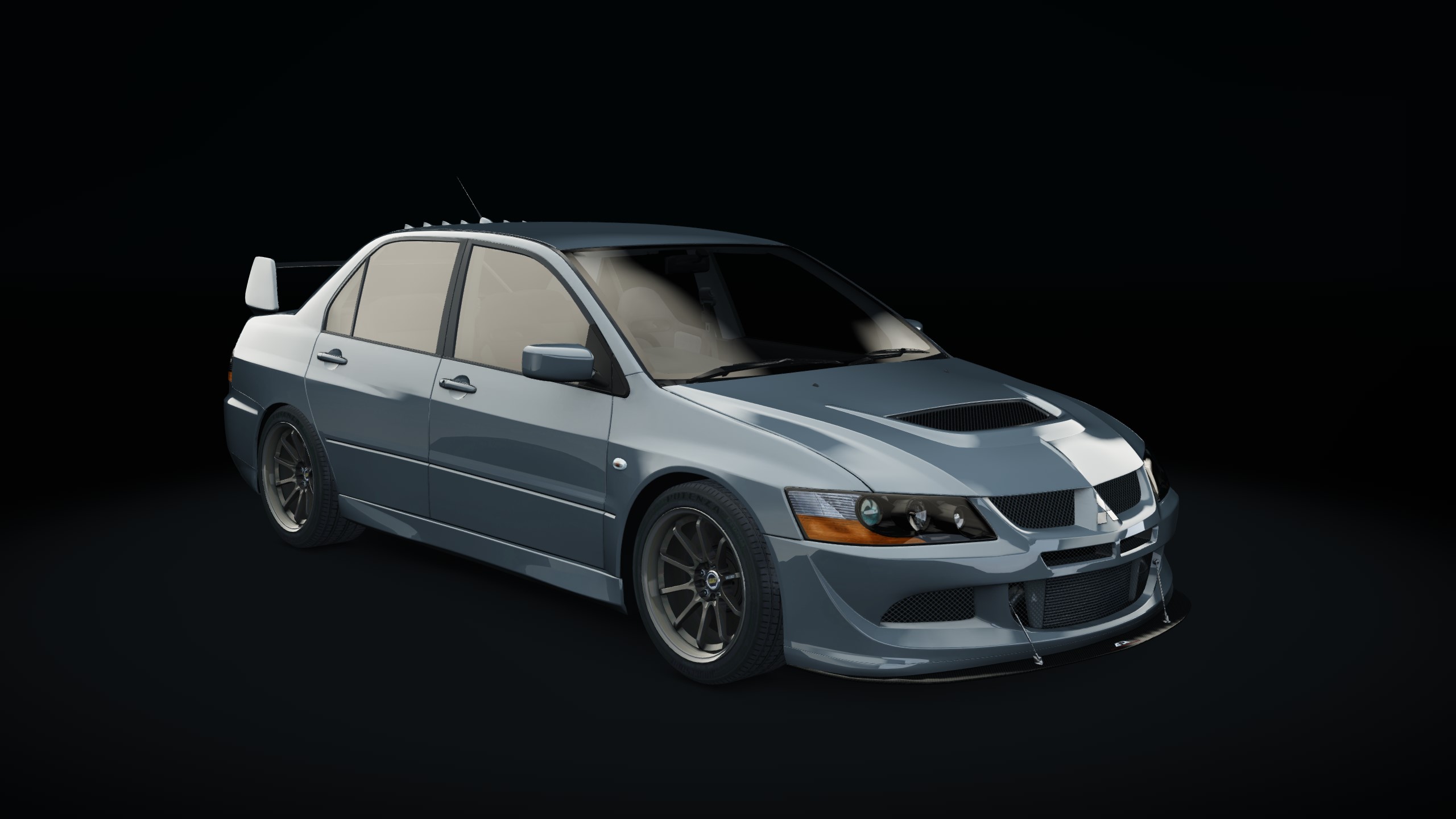 Drag Factory Mitsubishi Lancer Evolution VIII, skin 06_satellite_silver