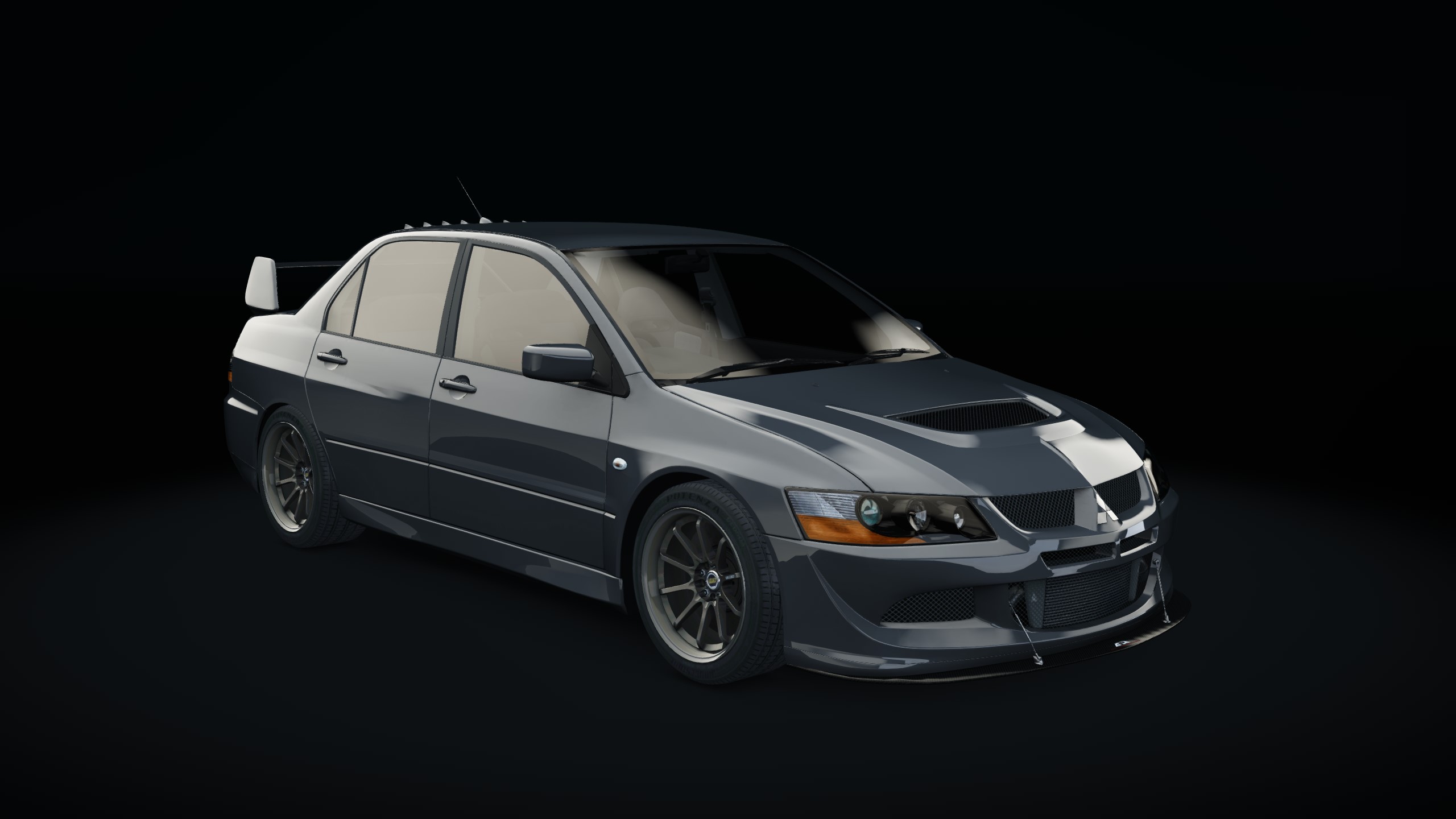 Drag Factory Mitsubishi Lancer Evolution VIII, skin 08_cool_silver_met