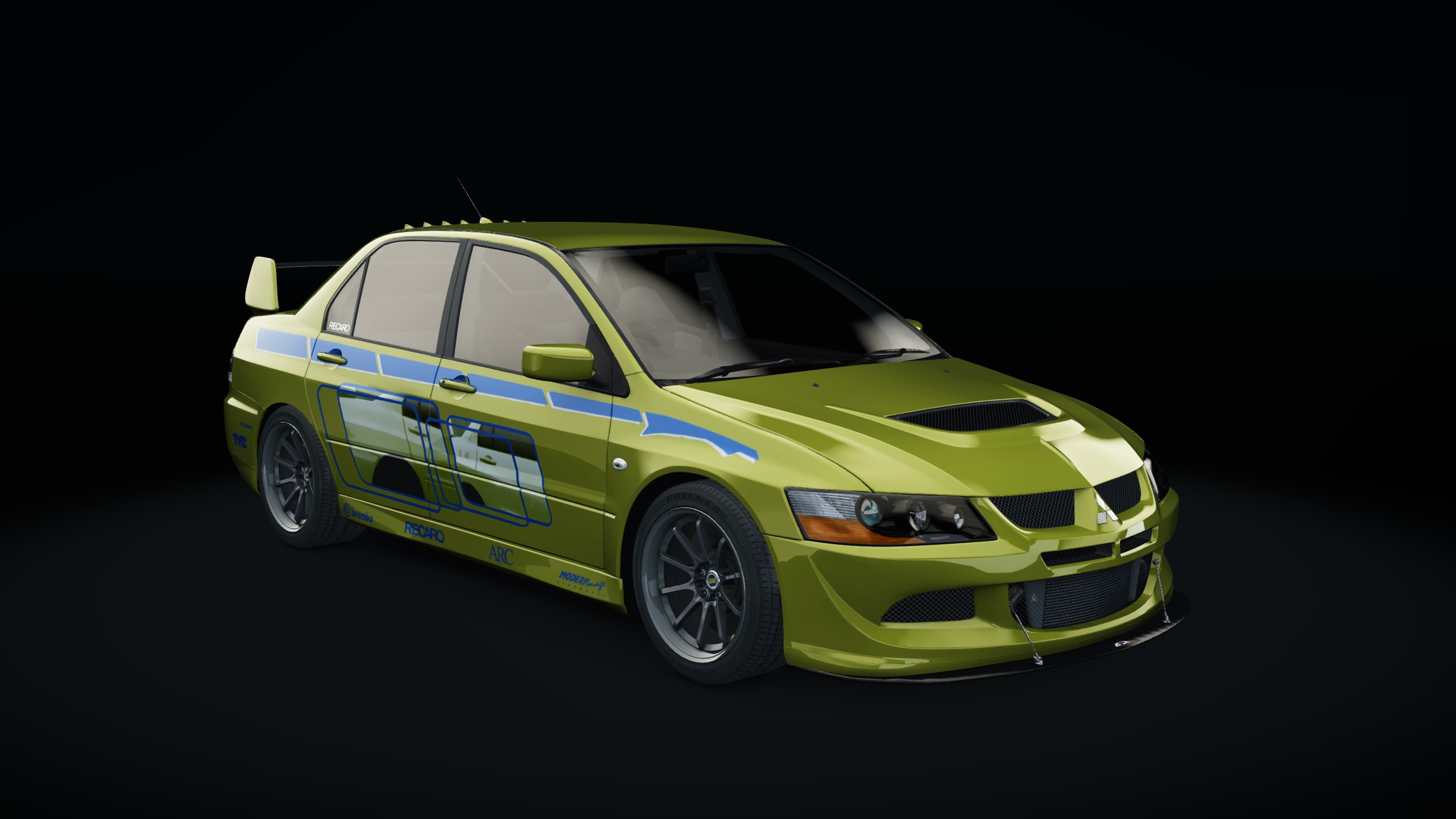 Drag Factory Mitsubishi Lancer Evolution VIII, skin 10_brian_oconnor