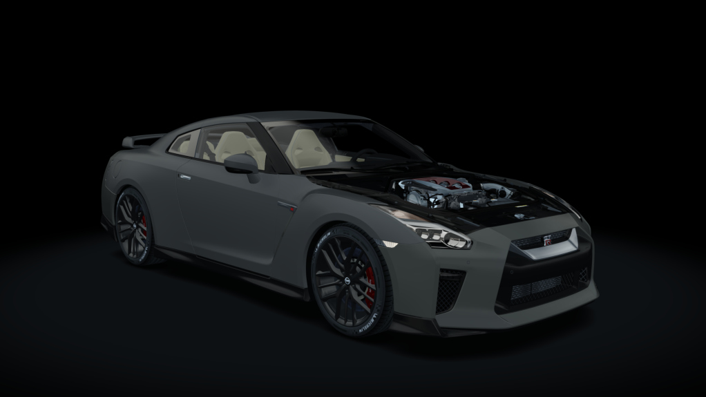 Drag Factory Nissan GT-R 2017, skin Desert_Flat