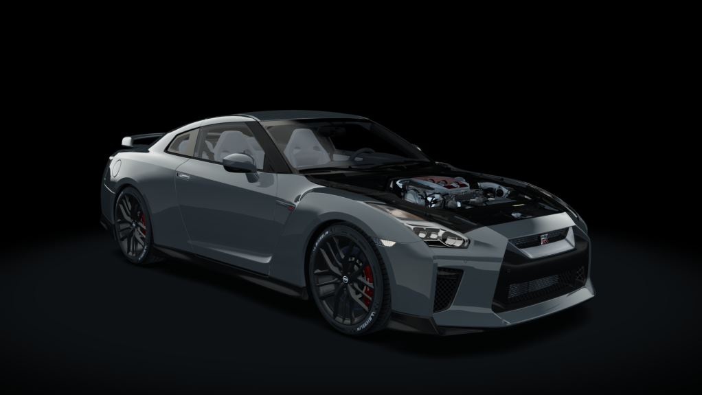 Drag Factory Nissan GT-R 2017, skin Grey