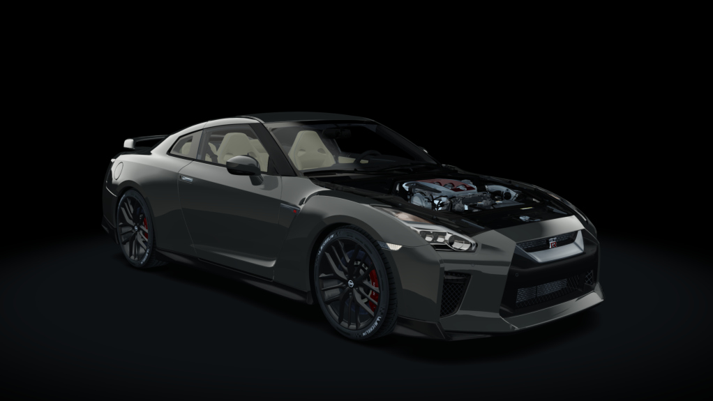 Drag Factory Nissan GT-R 2017, skin Gun_Grey