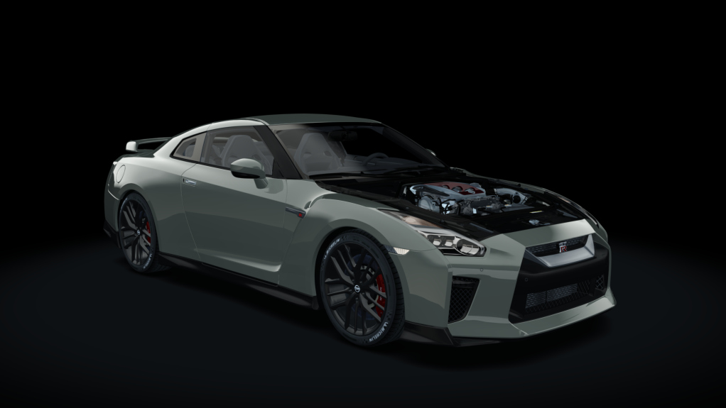Drag Factory Nissan GT-R 2017, skin Magnetic_Metallic