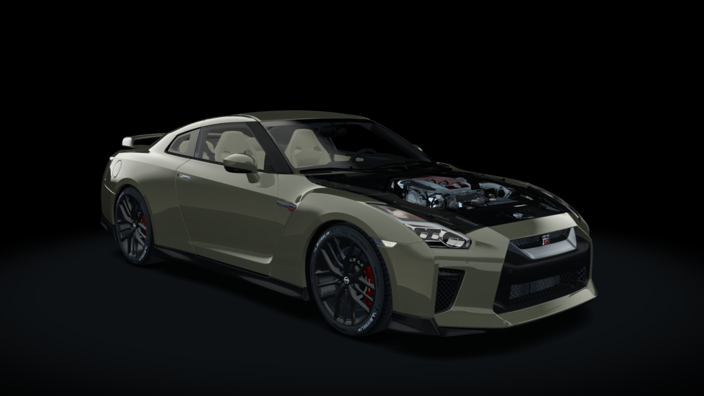 Drag Factory Nissan GT-R 2017, skin Sand_Brown_Metallic