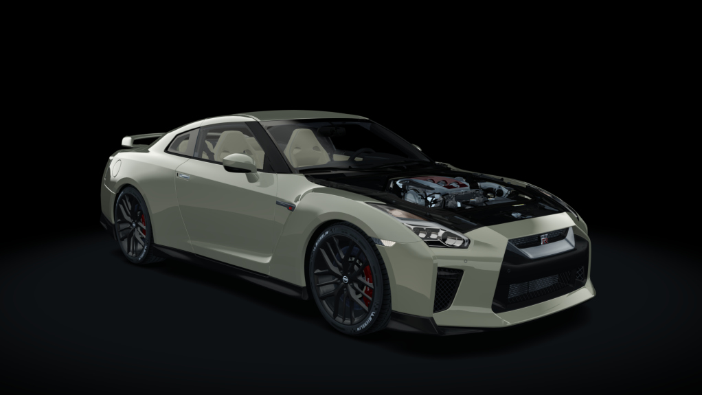 Drag Factory Nissan GT-R 2017, skin Solar_Sand