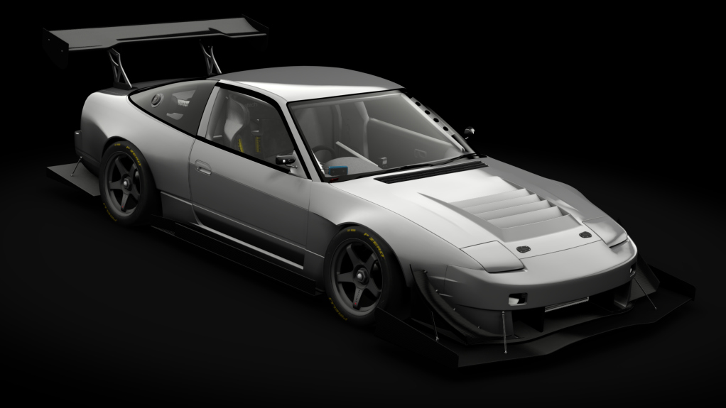 Nissan 180SX Time Attack, skin Grey