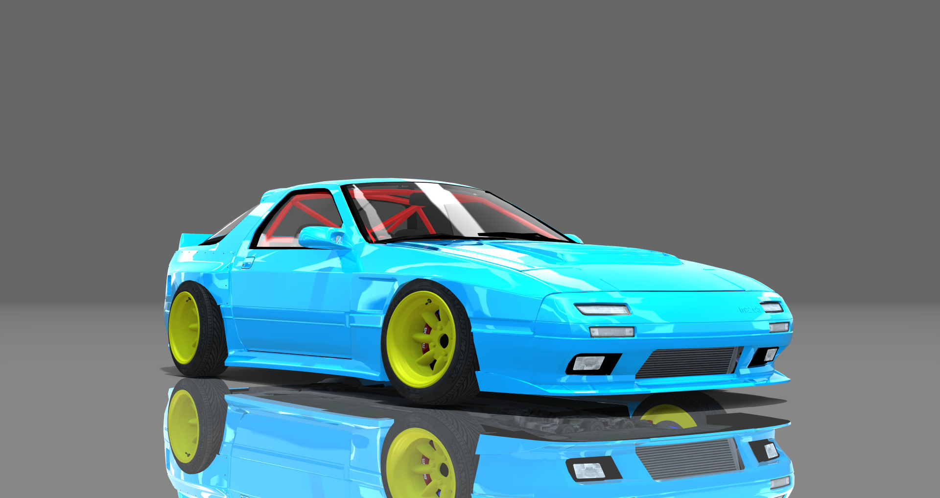 DTP Mazda RX7 FC 13B, skin blue