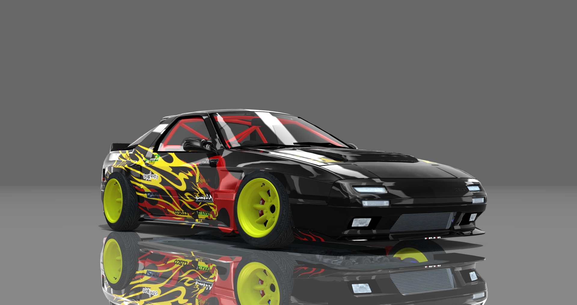 DTP Mazda RX7 FC 13B, skin dtp_red