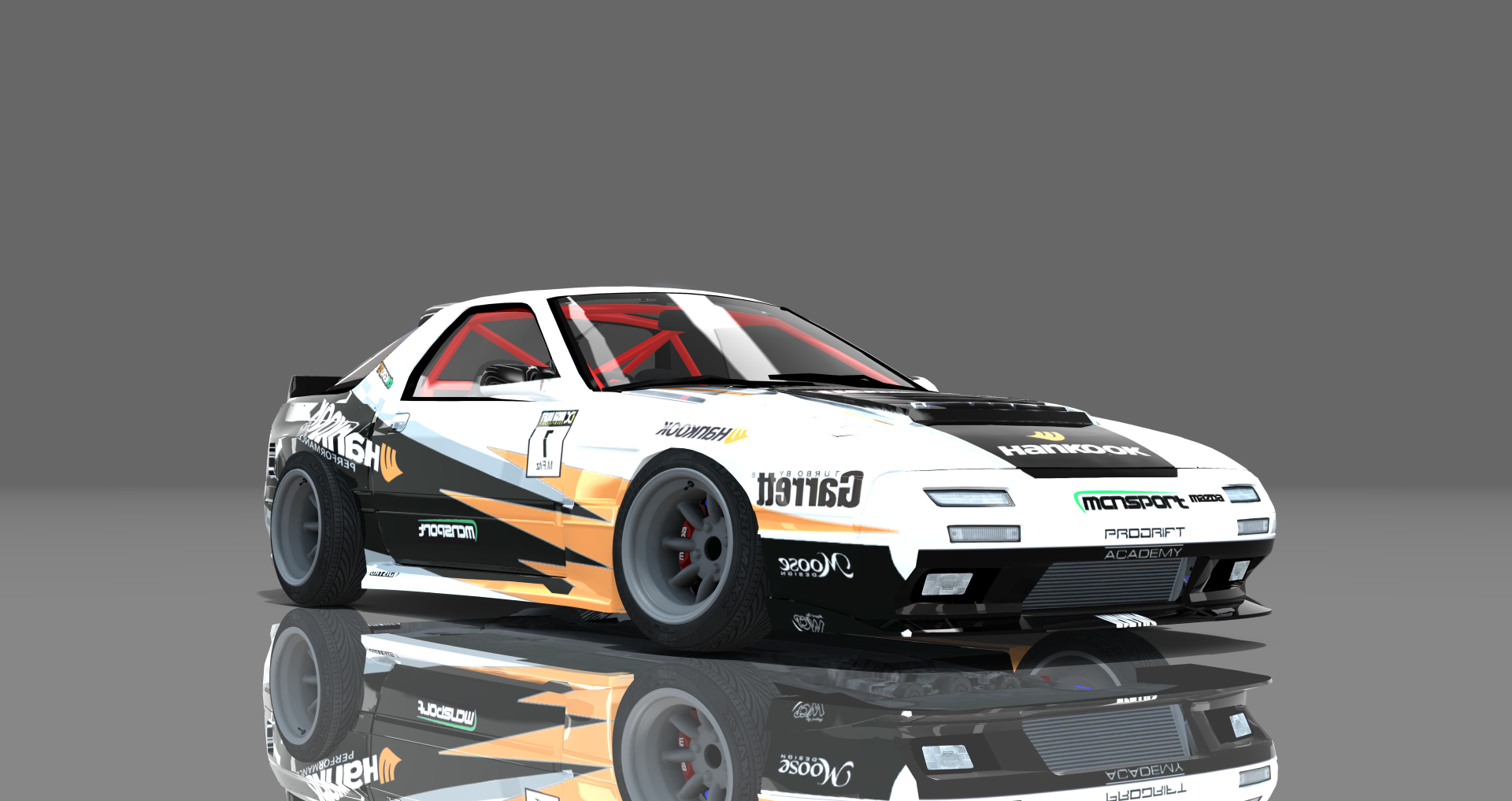 DTP Mazda RX7 FC 13B, skin fitz