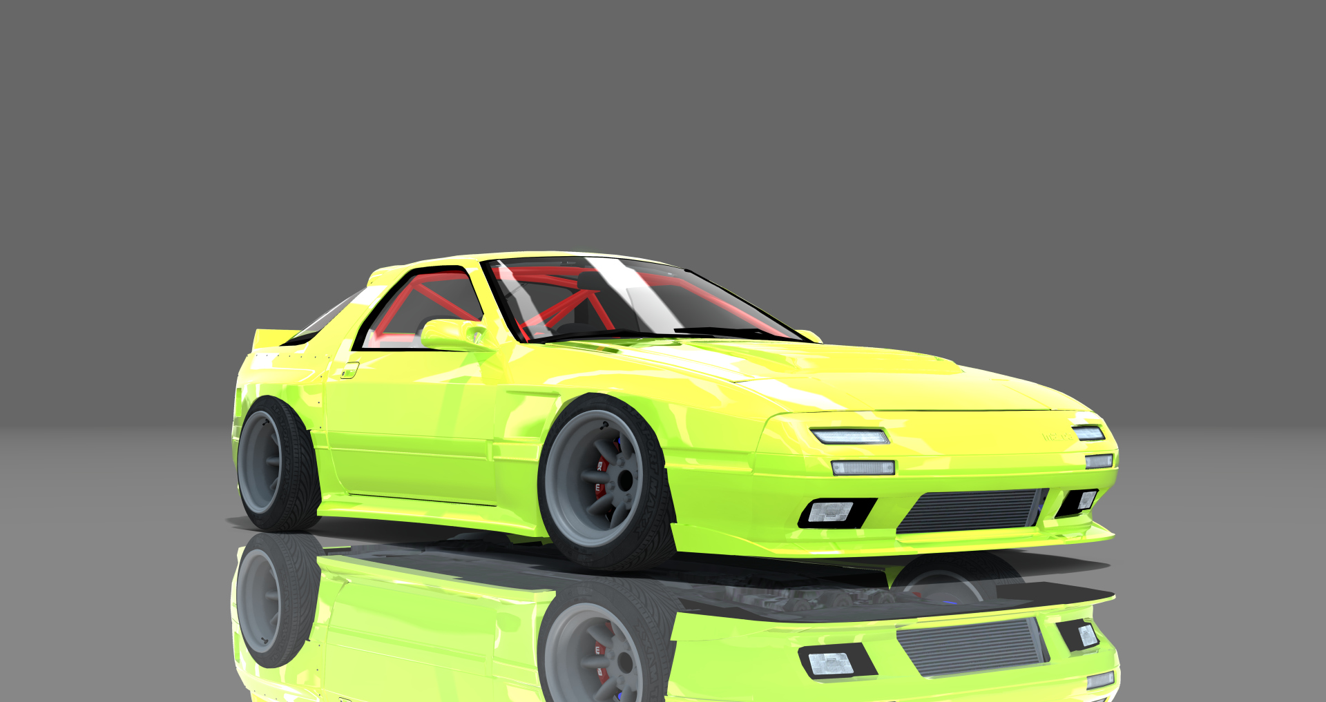 DTP Mazda RX7 FC 13B, skin green