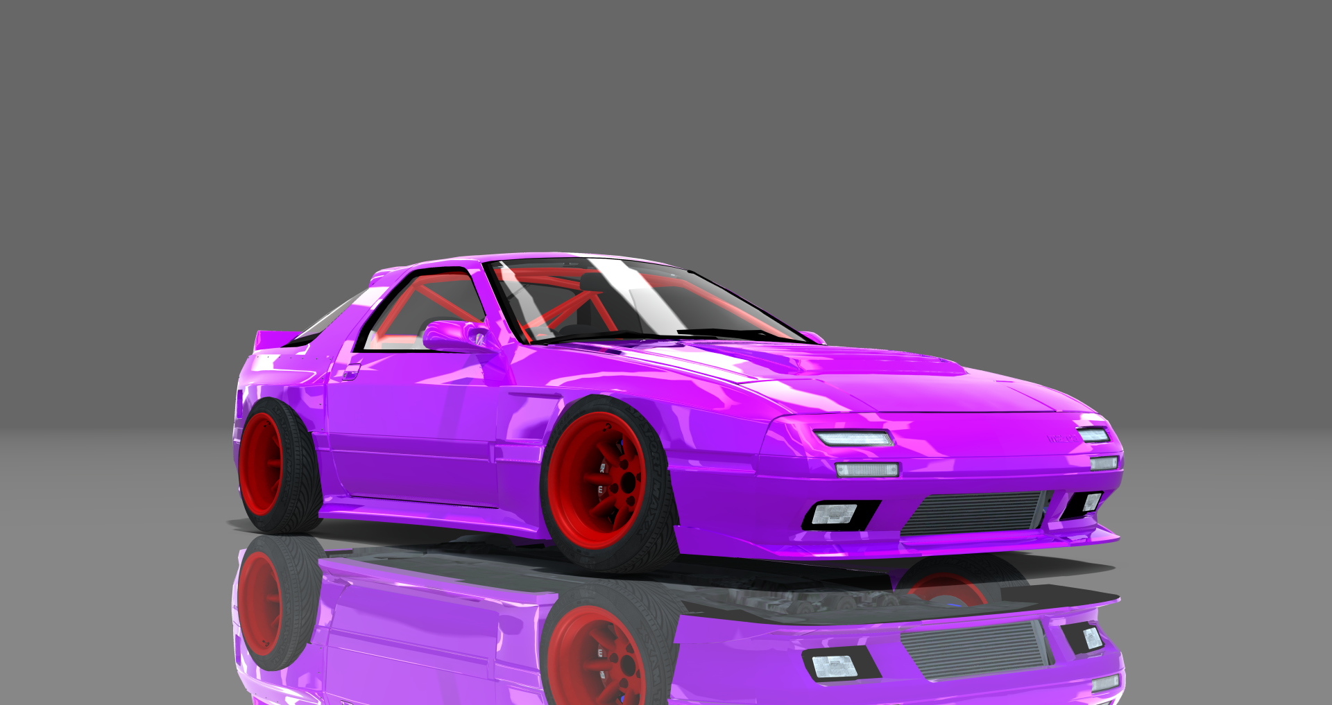 DTP Mazda RX7 FC 13B, skin purple
