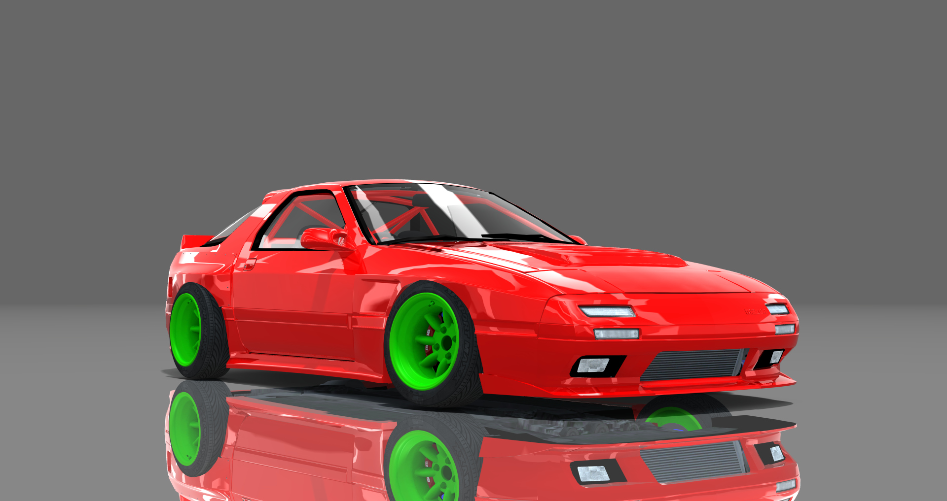 DTP Mazda RX7 FC 13B, skin red