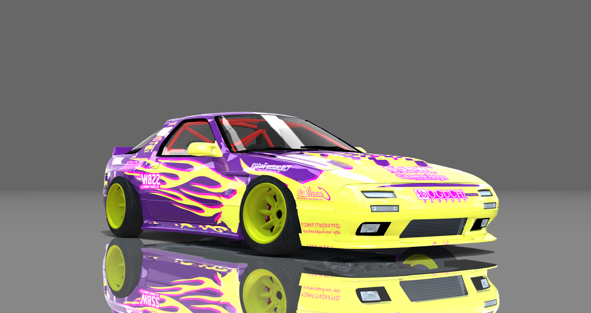DTP Mazda RX7 FC 13B, skin sexy_knights