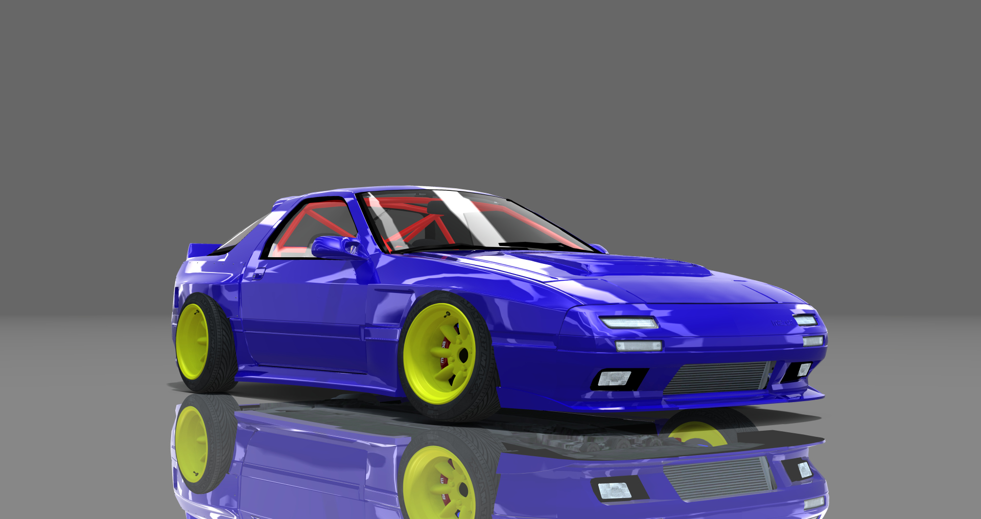 DTP Mazda RX7 FC 13B, skin supersonic_blue
