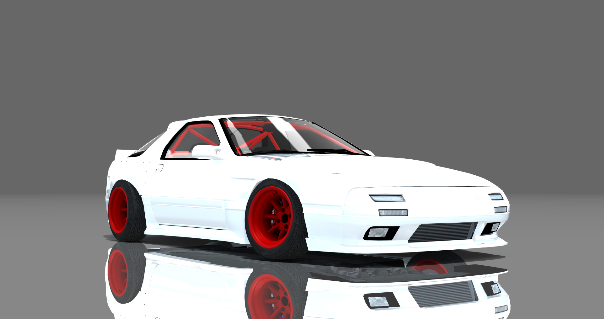 DTP Mazda RX7 FC 13B, skin white