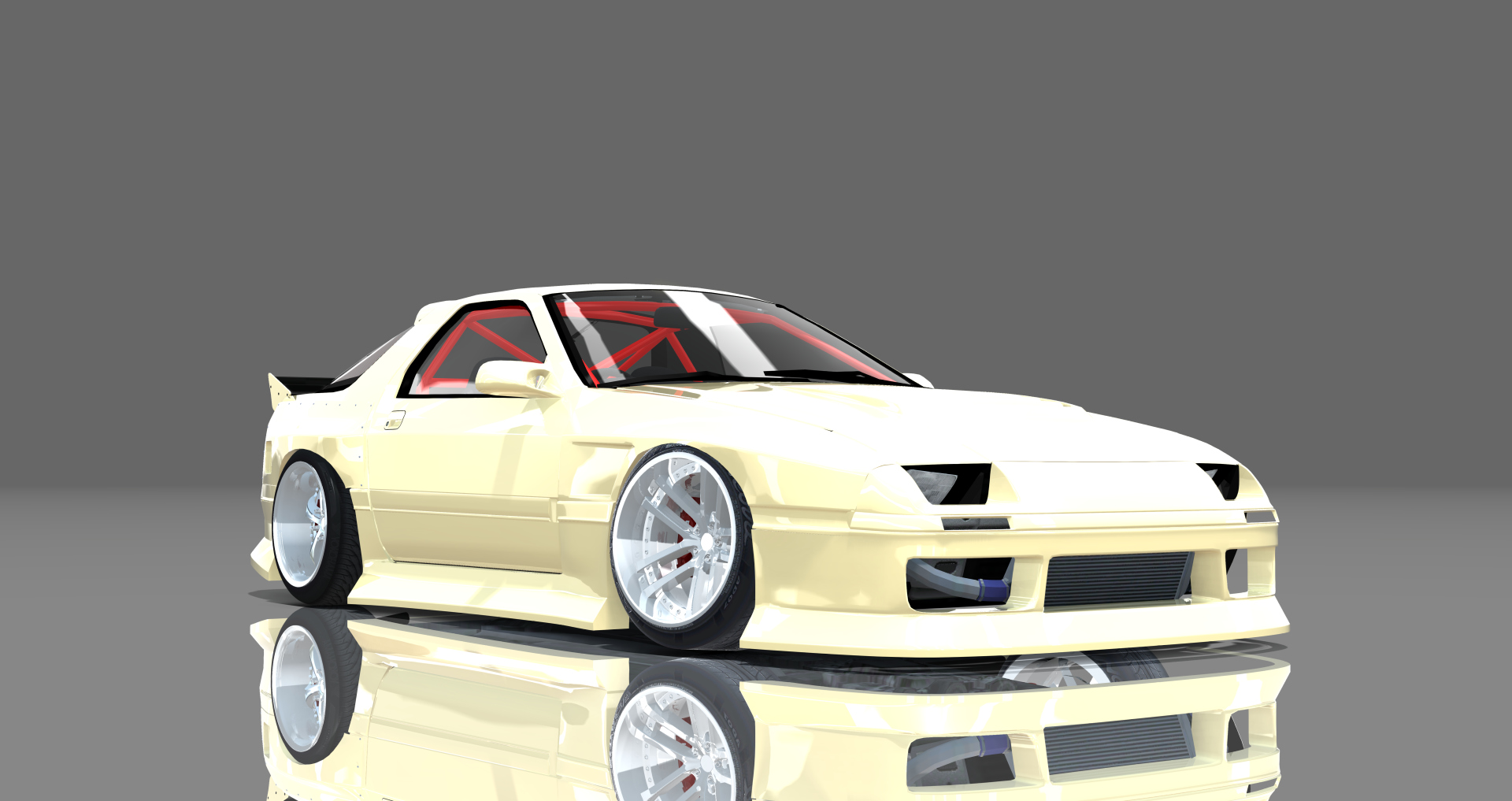 DTP Mazda RX7 FC LS7 Turbo, skin cream