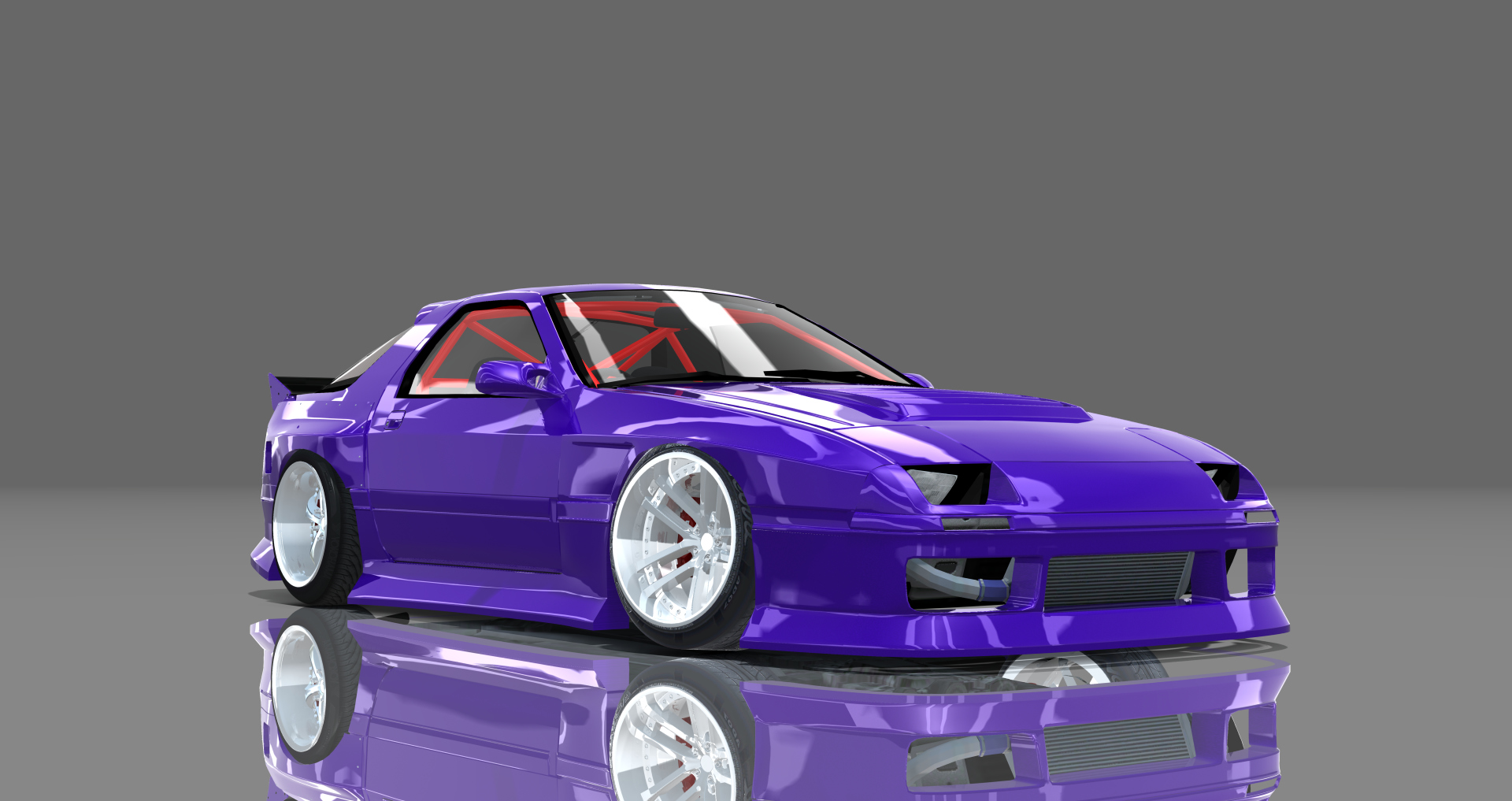 DTP Mazda RX7 FC LS7 Turbo, skin midnight_purple