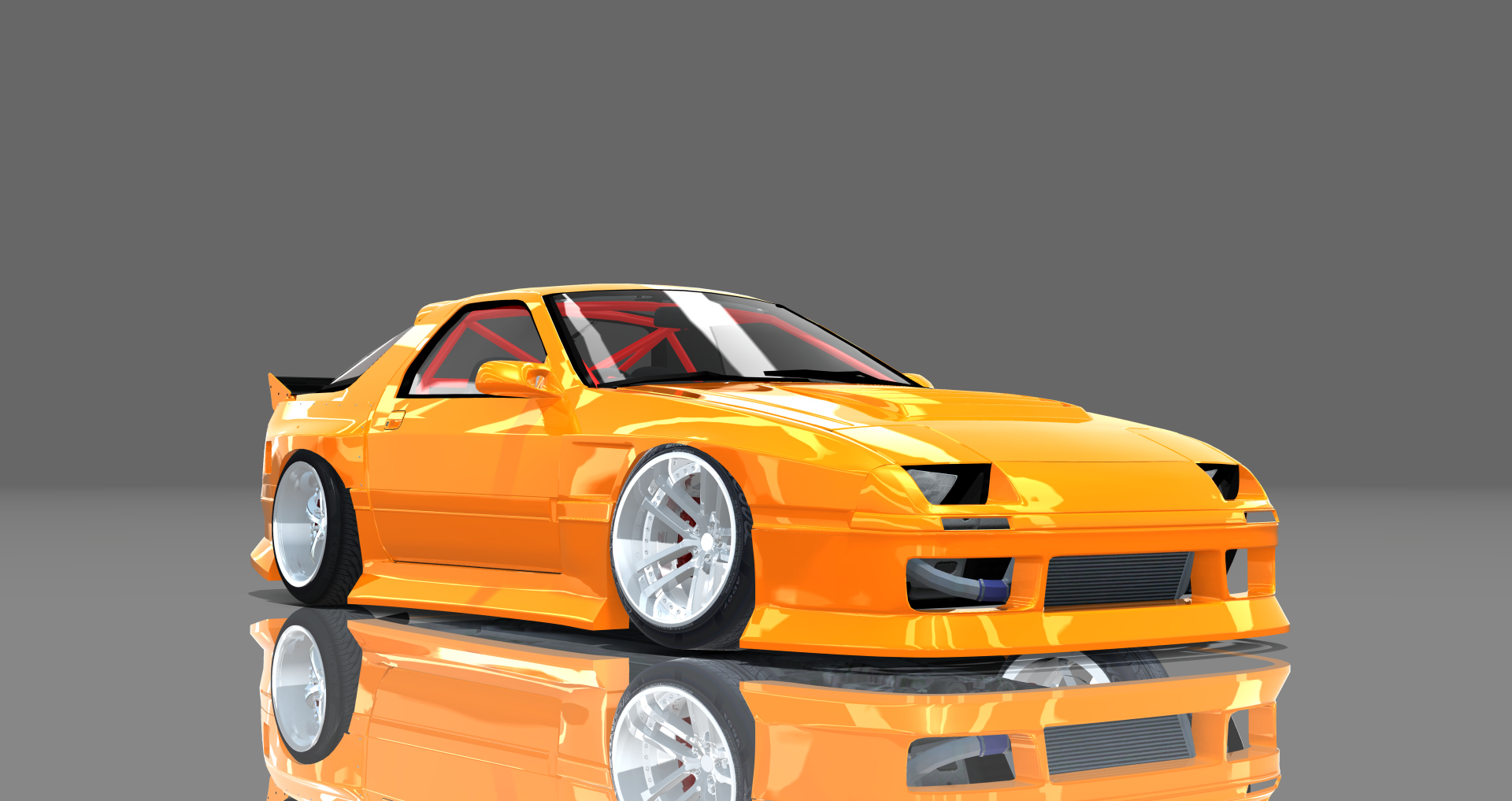 DTP Mazda RX7 FC LS7 Turbo, skin orange