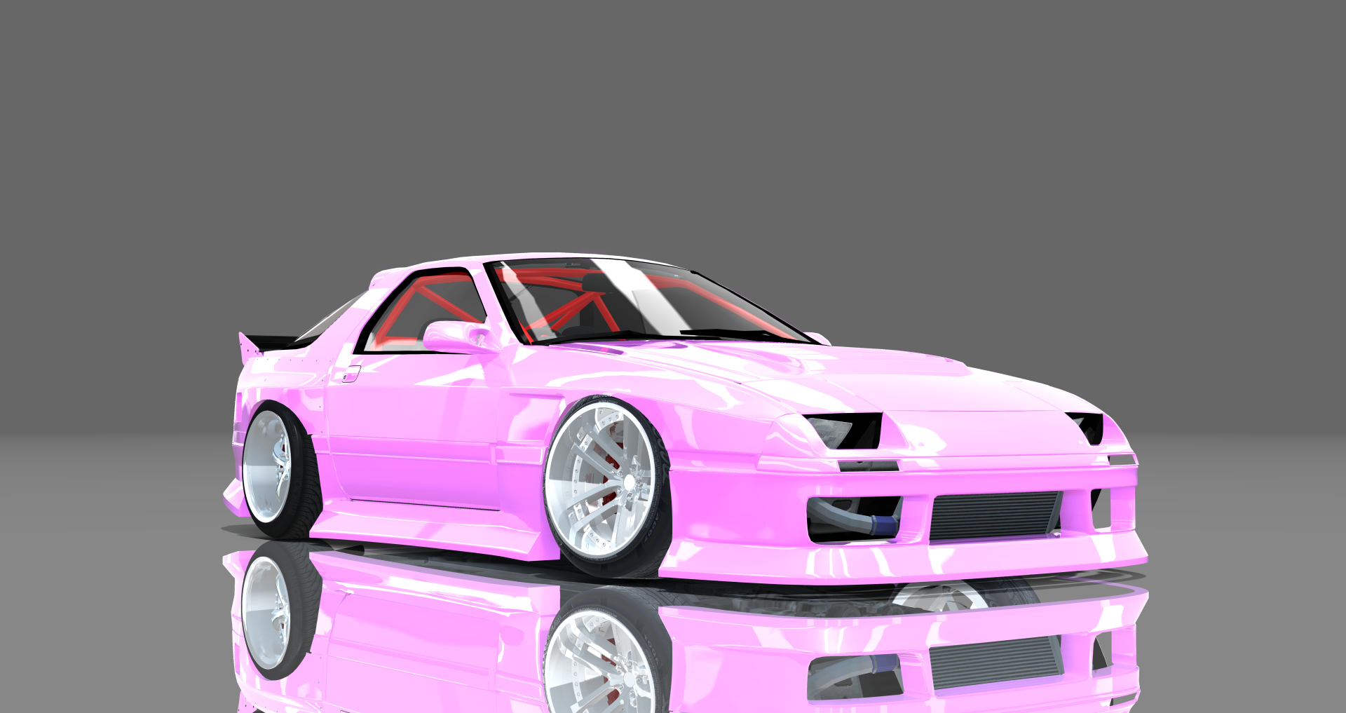 DTP Mazda RX7 FC LS7 Turbo, skin pink