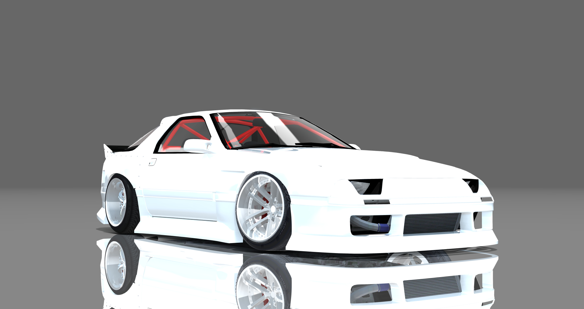 DTP Mazda RX7 FC LS7 Turbo, skin white