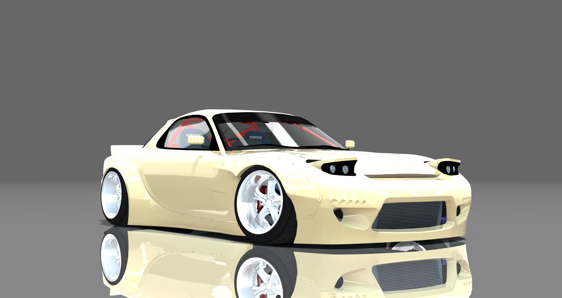 DTP Mazda RX7 FD3SRB, skin cream