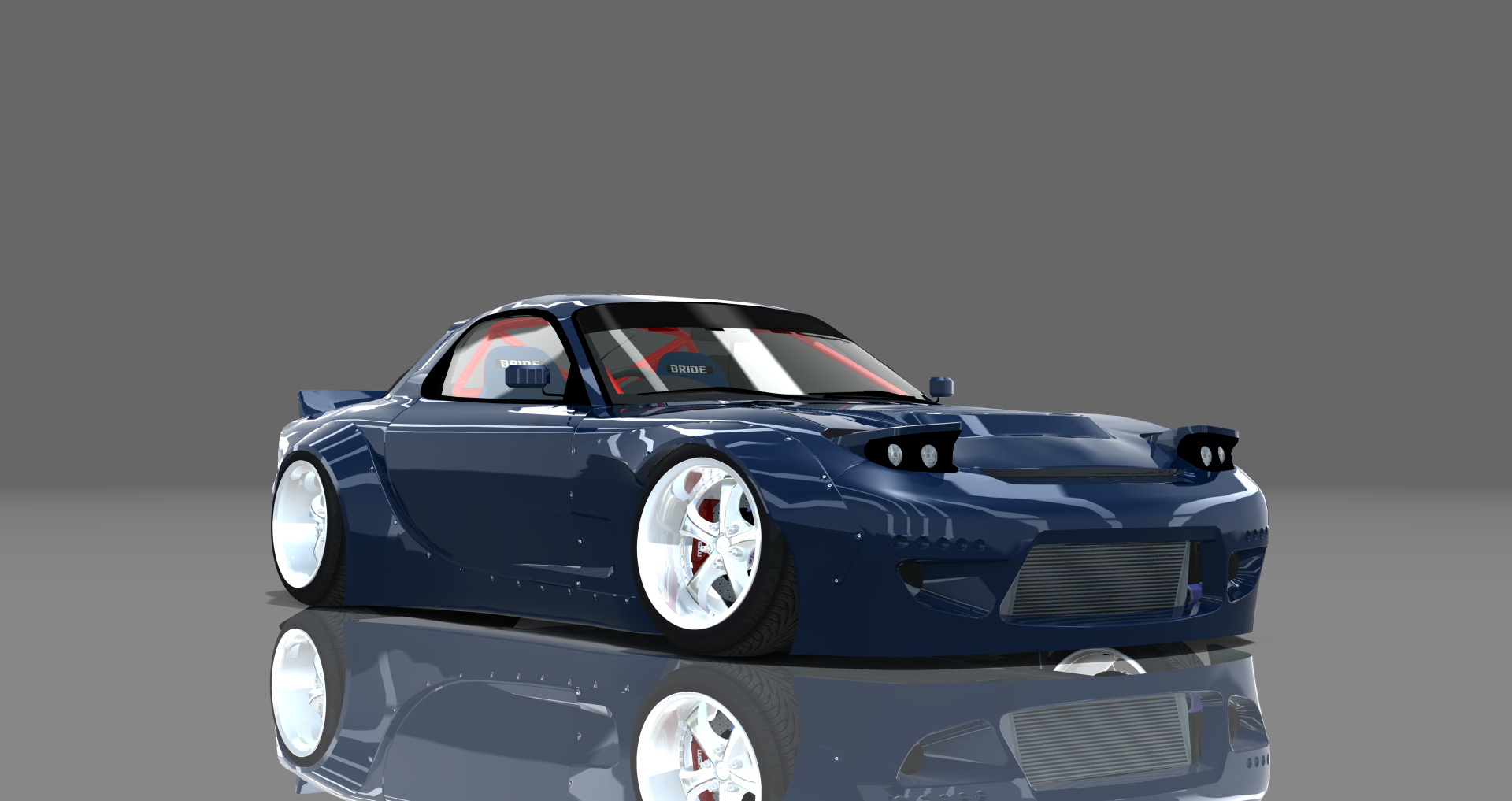 DTP Mazda RX7 FD3SRB, skin darkblue