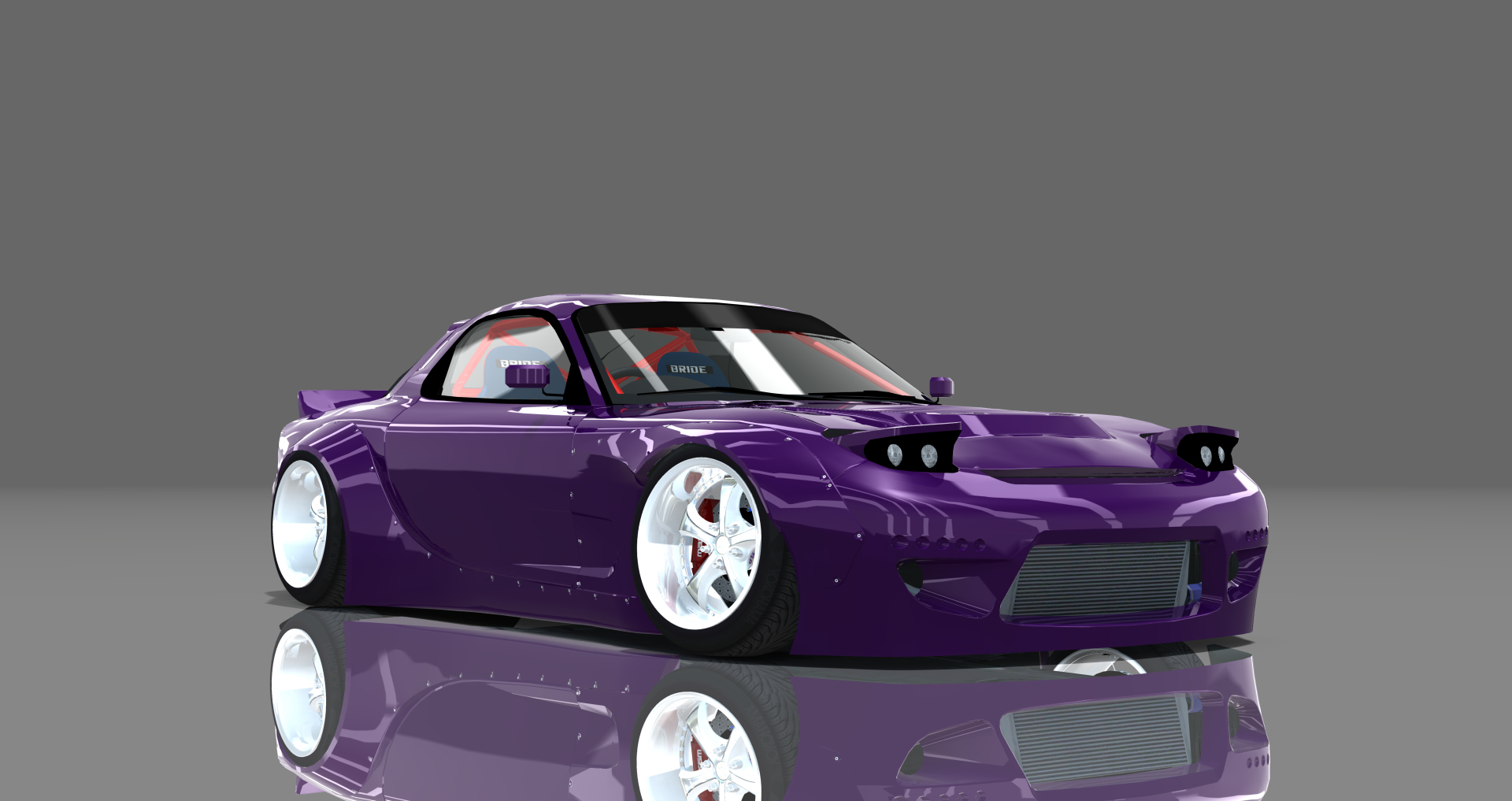 DTP Mazda RX7 FD3SRB, skin darkpurple