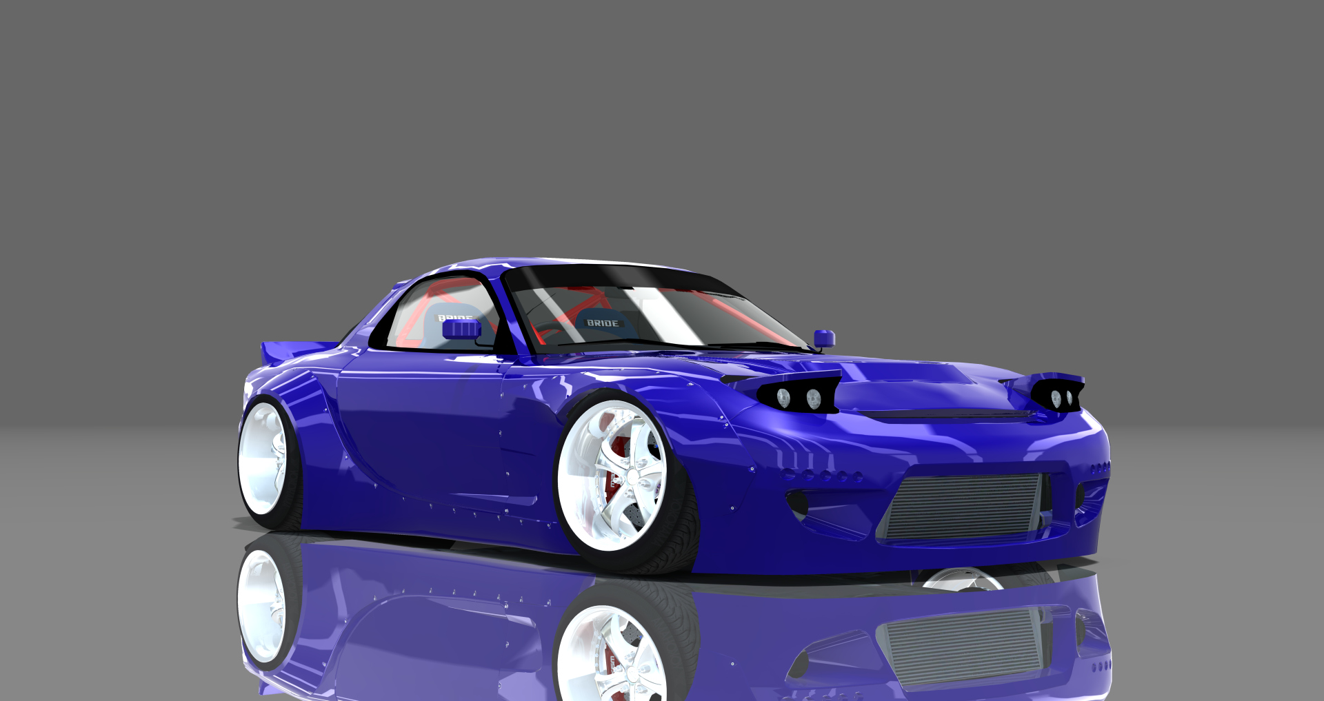 DTP Mazda RX7 FD3SRB, skin supersonic_blue