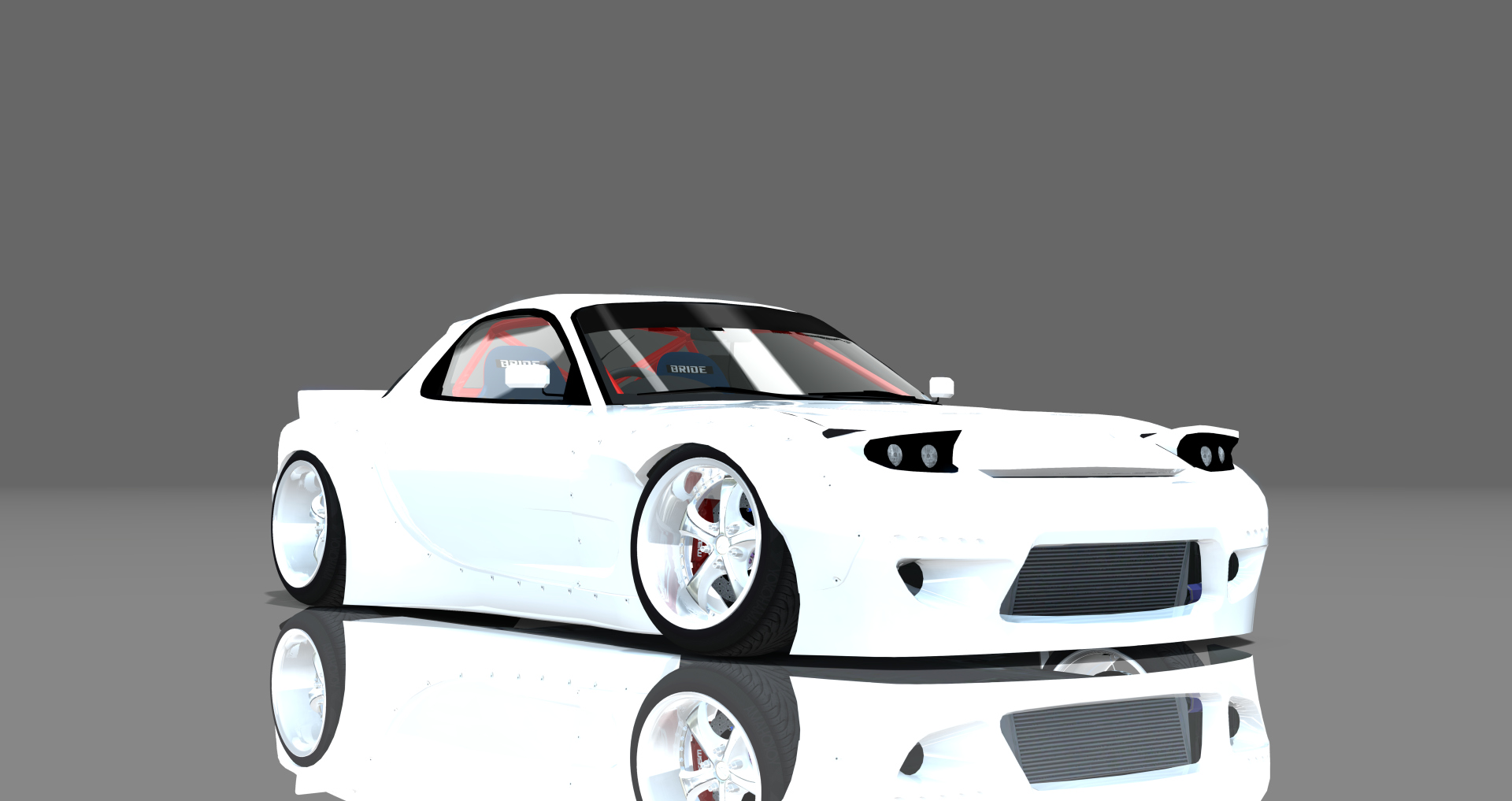 DTP Mazda RX7 FD3SRB, skin white